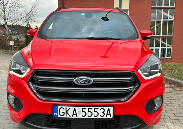 Ford Kuga cena 70002 przebieg: 167538, rok produkcji 2017 z Lębork małe 667